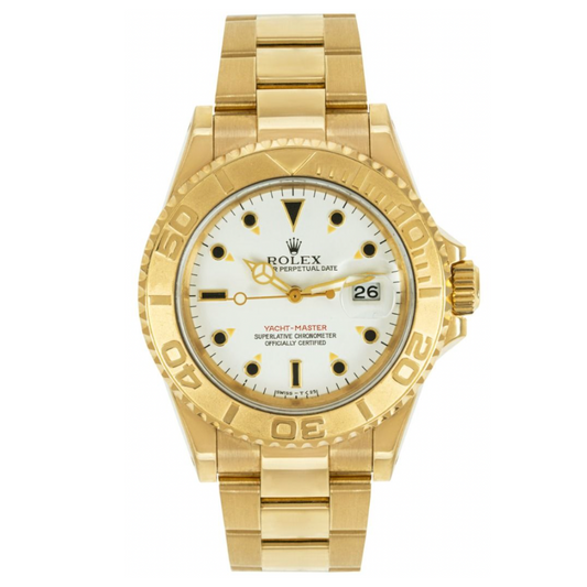 Rolex Yachtmaster Yellow Gold / White Dial - 2004